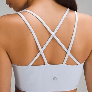Lululemon “Like a Cloud Ribbed Longline bra Light Support”